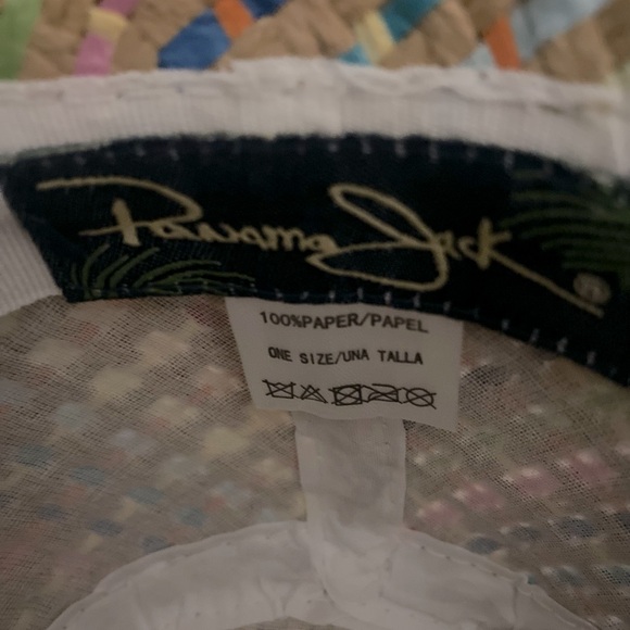 Panama Jack Multicolor Straw Hat - Picture 3 of 5